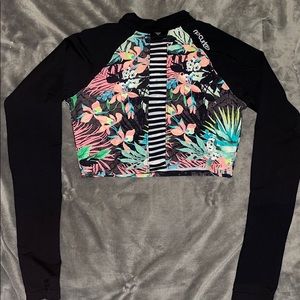 Rip Curl Long Sleeve Bathing Suit Top